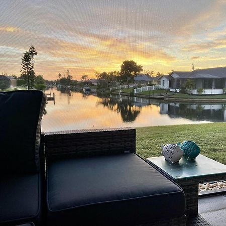 Serenity Waterfront Villa With King Suite, Private Pool, Great Lanai Enclosure And Long Water Views Cape Coral Zewnętrze zdjęcie