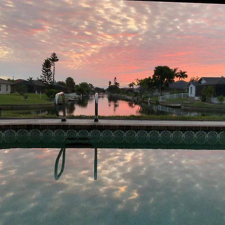 Serenity Waterfront Villa With King Suite, Private Pool, Great Lanai Enclosure And Long Water Views Cape Coral Zewnętrze zdjęcie