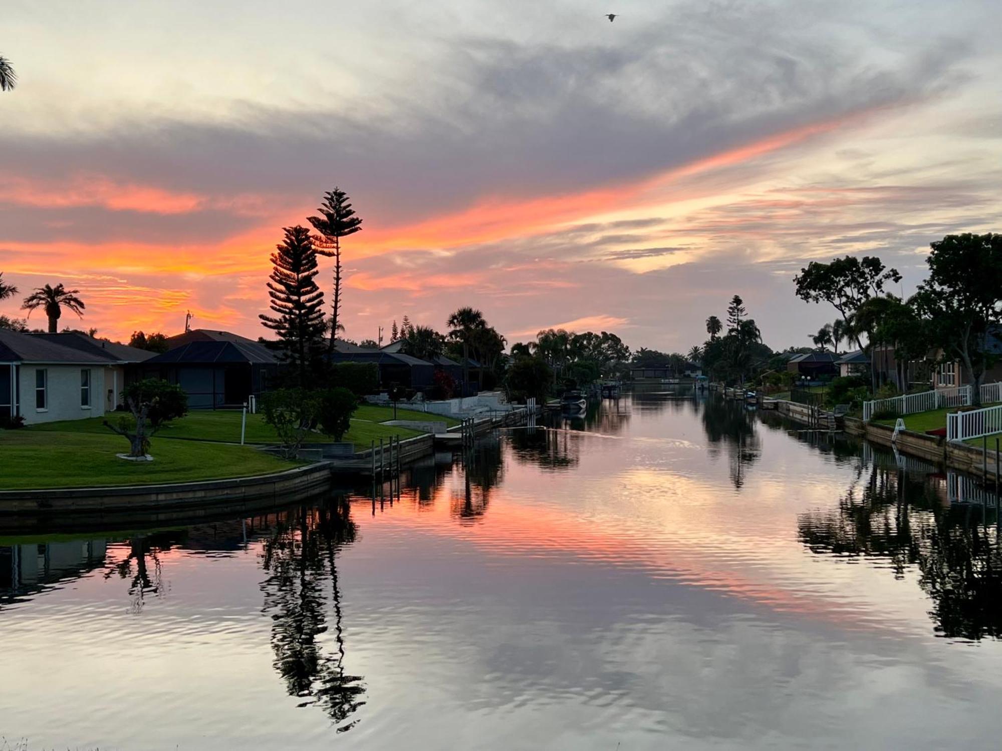 Serenity Waterfront Villa With King Suite, Private Pool, Great Lanai Enclosure And Long Water Views Cape Coral Zewnętrze zdjęcie